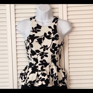 Floral Peplum Top